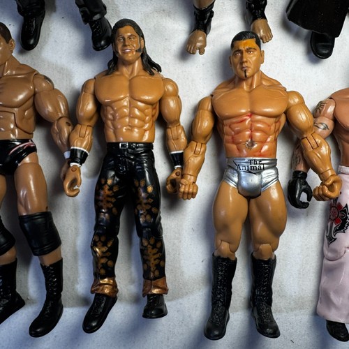 Vintage WWE Wrestling Figures Jakks Pacific Series 1999 to 2005 Free Postage - Picture 6 of 7