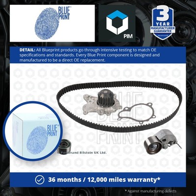 Timing Belt & Water Pump Kit fits KIA CERATO LD 2.0D 04 to 06 D4EA Set Quality
