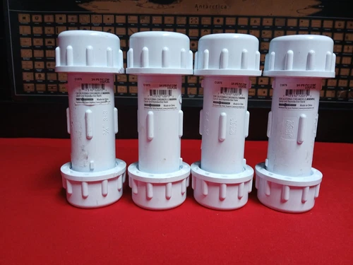 Lot Of  4 Jones Stephens C12075 PVC IPS Compression Coupling FNIP Free Shipping  - Picture 4 of 4