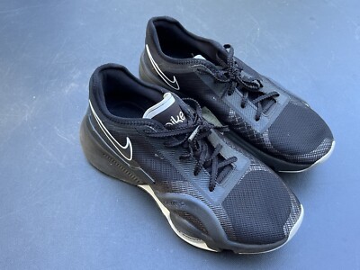 Nike Womens Air Zoom Superrep 3 Womens 8 Black Running Shoes Sneakers Trainers