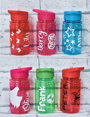 personalised childs water bottle