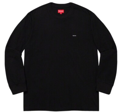 Brand New 100% Supreme Small Box L/S Tee -size medium | eBay