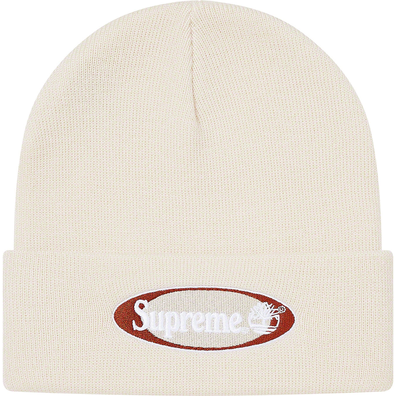NWT AUTHENTIC SUPREME TIMBERALND BEANIE STONE ONE SIZE SS21
