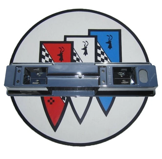 1964-1967 Buick Special Skylark GS 14" Deluxe cromado base de descanso de braço dianteiro - Imagem 4 de 4