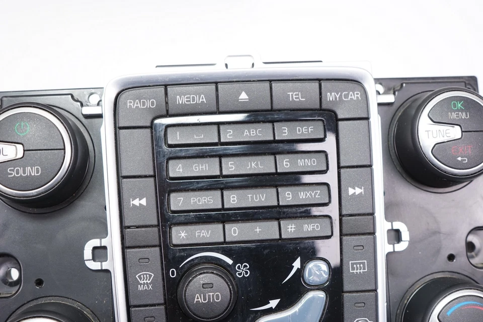 Volvo S60 S80 V60 Calefacción Climatizador Radio CD Control Tablero OEM 2014-2018 Foto 3 de 4