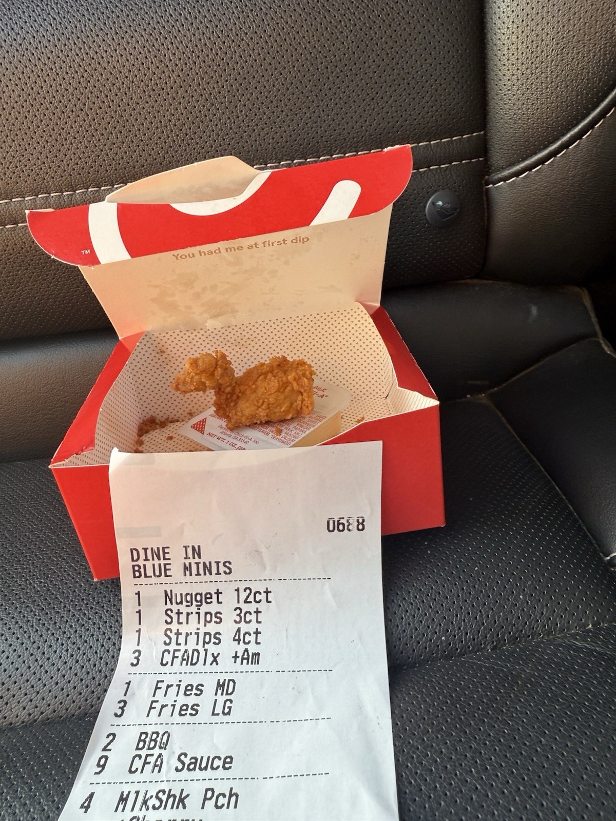 "Unique One Of A Kind Chick-fil-A Nugget - Unique Chicken Shape From WV