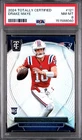 2024 Panini Totally Certified - Rookies Drake Maye #121 Mirror (RC) PSA 8/10
