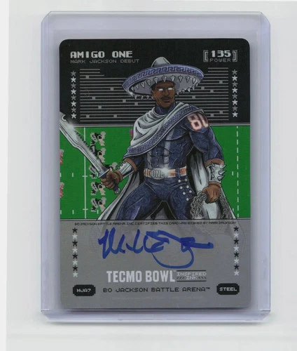 2026 Bo Jackson Battle Arena Tecmo Bowl Mark Jackson Inspired Ink Auto #MJA7