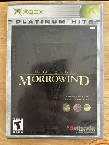 The Elder Scrolls III: Morrowind (Platinum Hits Edition) (Microsoft Xbox, 2002)