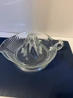 Vintage 1950'S Anchor Hocking Large Clear Glass Juice Reamer