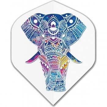 Designa Multi Color Elephant No2 Dart Flights