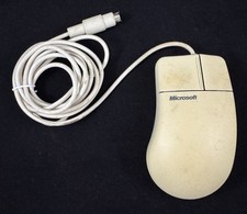 Vintage Microsoft 2-Button Mouse Port Compatible 2.1A