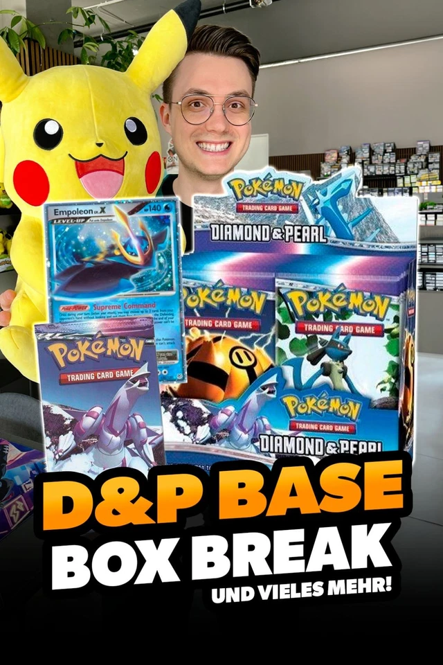 Diamant & Perl Display (10.000€) Break! Pokémon ab 1€