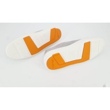 Flache Schuhe grau-weiß dicke Sohle SANTONI Gr.39