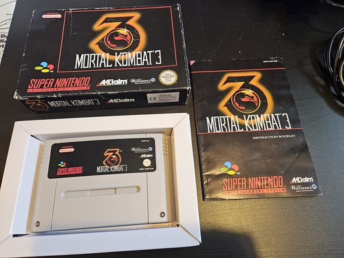 Mortal Kombat 3 Snes Super Nintendo