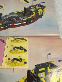 LEGO Legoland Black Sea Barracuda Pirate Ship Set #6285 MANUAL/INSTRUCTIONS ONLY