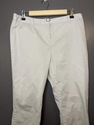 Vineyard Vines Pants Womens 10 Beige Khaki Chino Straight Leg Stretch Casual