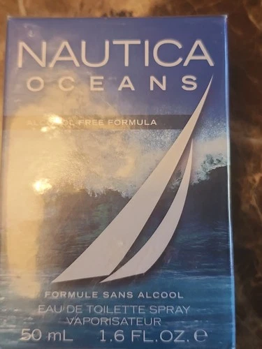 Nautica Oceans Eau de Toilette Spray, 50ml  1.6oz, Alcohol Free ,SEALED - product listing photo