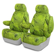 For Toyota Tacoma 16-23 Realtree Fishing 1st Row Camo Green Custom Seat Covers