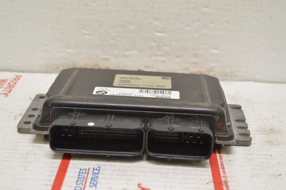 Unidad de módulo de control del motor Mini Cooper 2002-2004 1,6 L 12147520019-01 Ecm G71 034 Foto 2 de 4