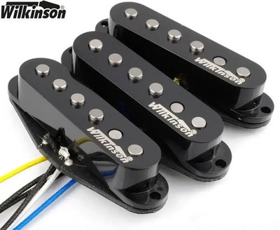  1 Set Wilkinson WVS 60's Alnico5 SSS Single Coil Guitar Pickups 