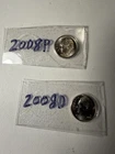2008 P&D Roosevelt Dimes Mint Set Plastic Coin Purse, UNC BU Free Shipping