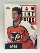 Mark RECCHI 1993-94 Upper Deck Team Point Leaders #300 Philadelphia Flyers