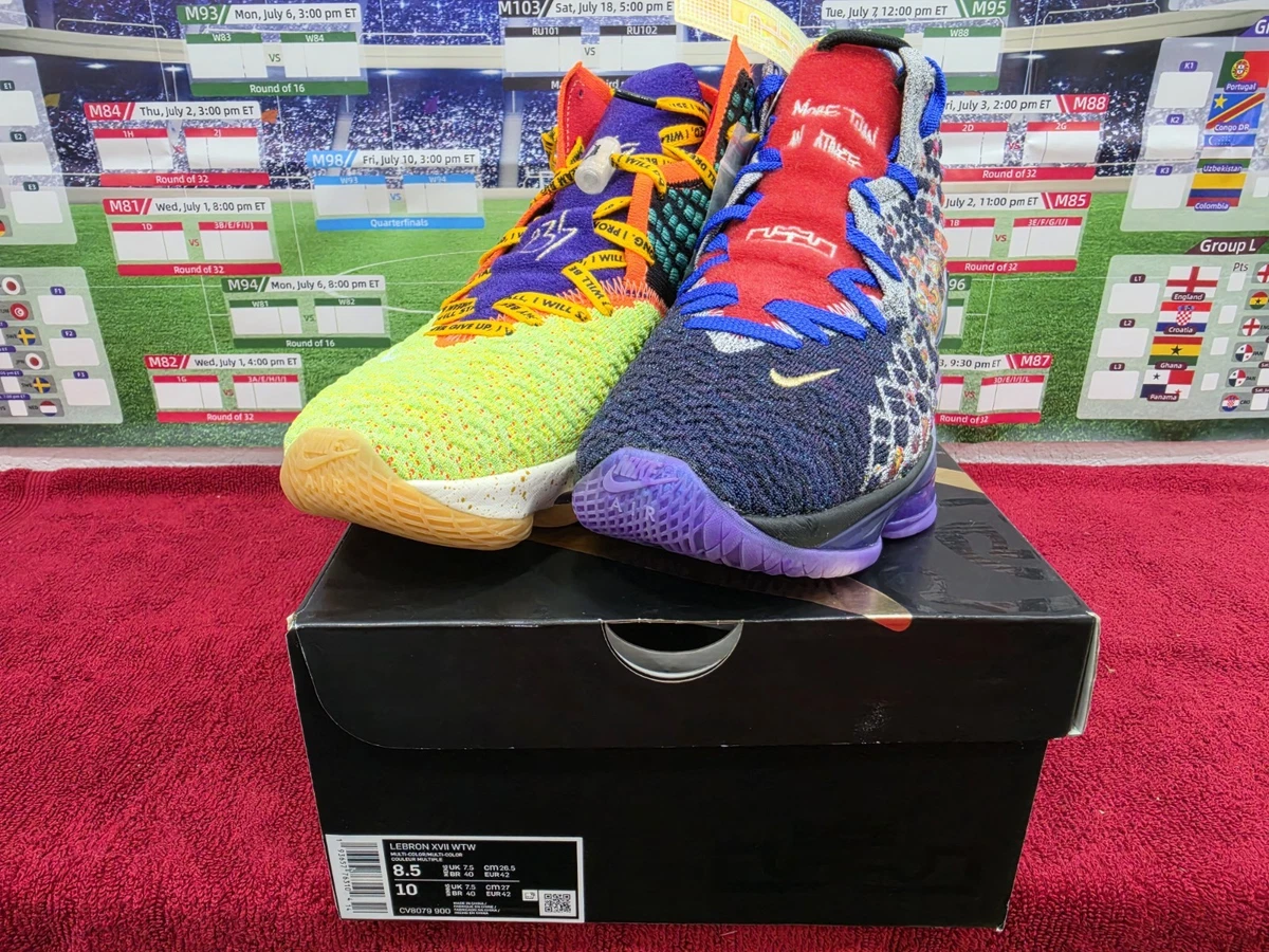 Las mejores ofertas en Nike LeBron 17 What The | eBay