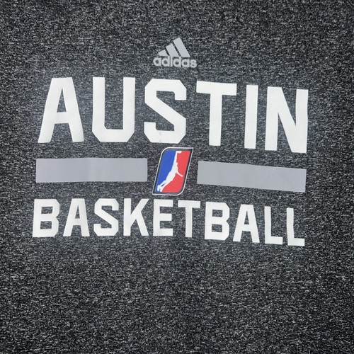 Adidas NBA G League Austin Spurs Basketball Langarm Herren L Climalite Athletic - Bild 2 von 7
