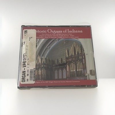 HISTORIC ORGANS OF INDIANA - V/A - CD - BOX SET - **BRAND NEW / SEALED**