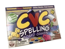 Didax CVC Spelling Board Game Educational Resources Learning Kids Classroom