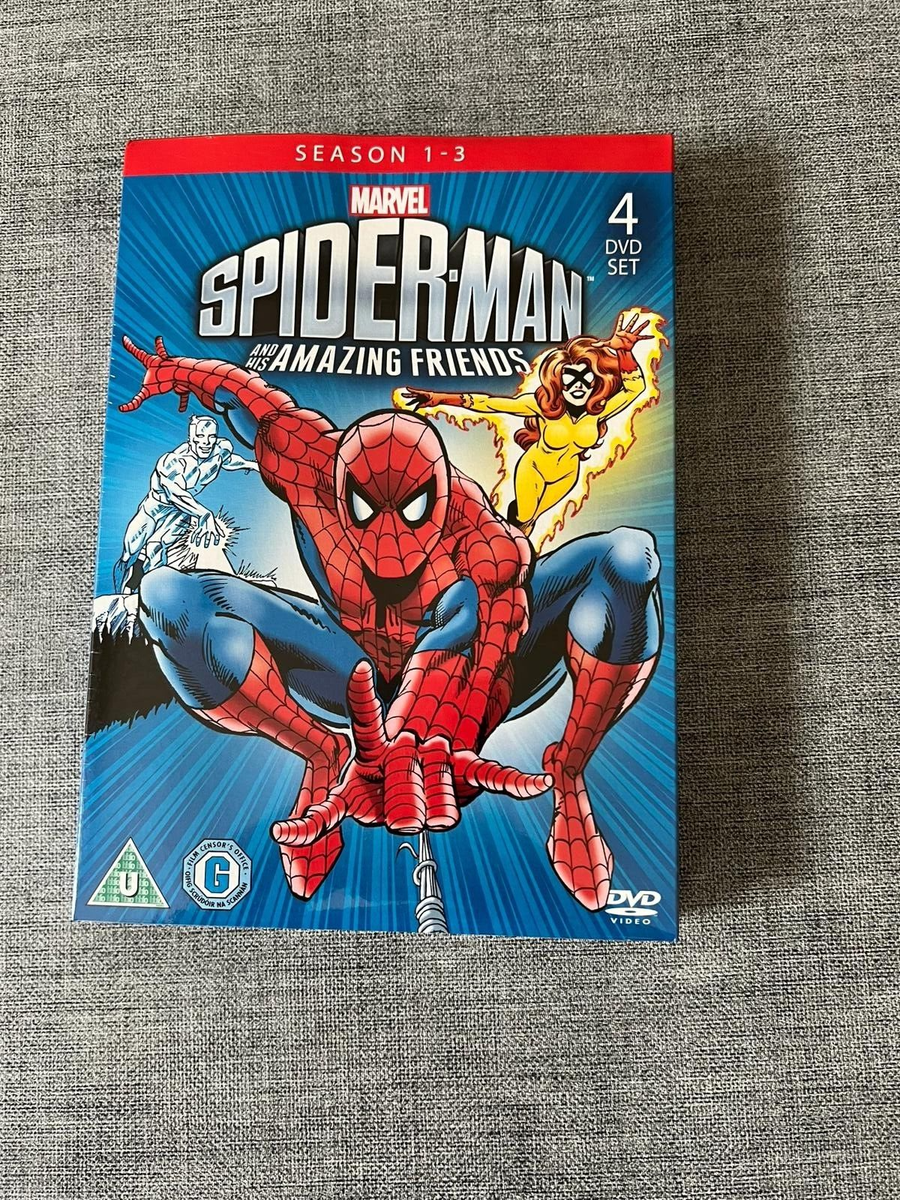 Spider-Man and His Amazing Friends Seasons 1-3 (4 DVD) Marvel