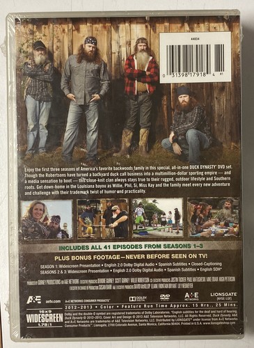 Duck Dynasty Seasons 1-3 2013 DVD Set - Walmart Promo - Picture 2 of 2