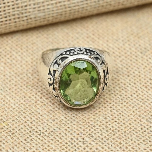 NOVICA Handmade Peridot & Cultured Pearl Cocktail Ring - .925 Sterling Silver, 'Cloud Song' Design, August Birthstone - View #6