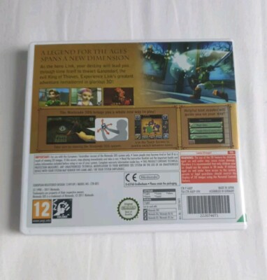 The Legend of Zelda: Ocarina of Time 3D - Nintendo 3DS - Rare