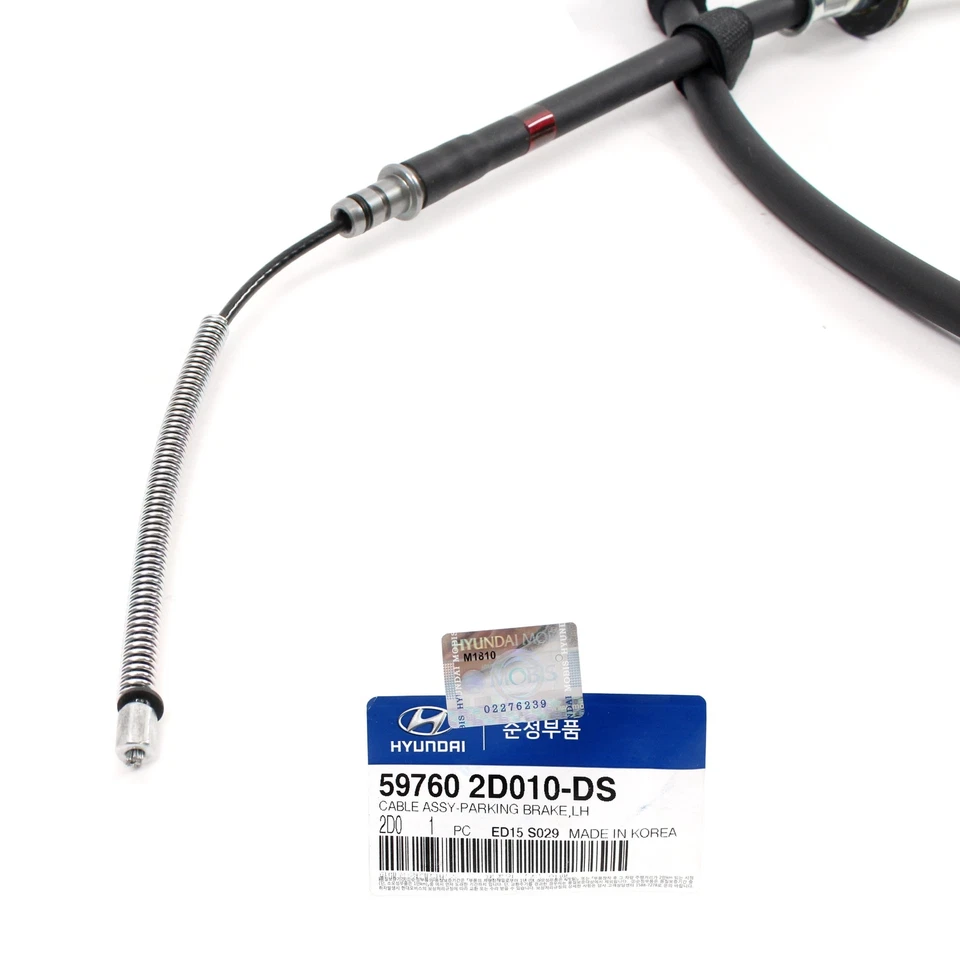 Cable freno mano izquierda GENUINO 597602D010 para Hyundai Elantra 2.0L 2002-2004 Foto 4 de 4