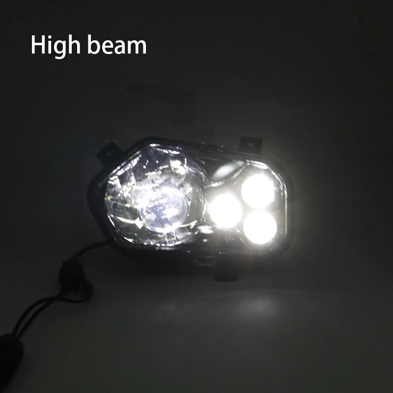 LED Headlights for Polaris RZR 570 800 900/RZR 4 800 2011-2014/Ranger 2012-2013 - Image 3 of 4