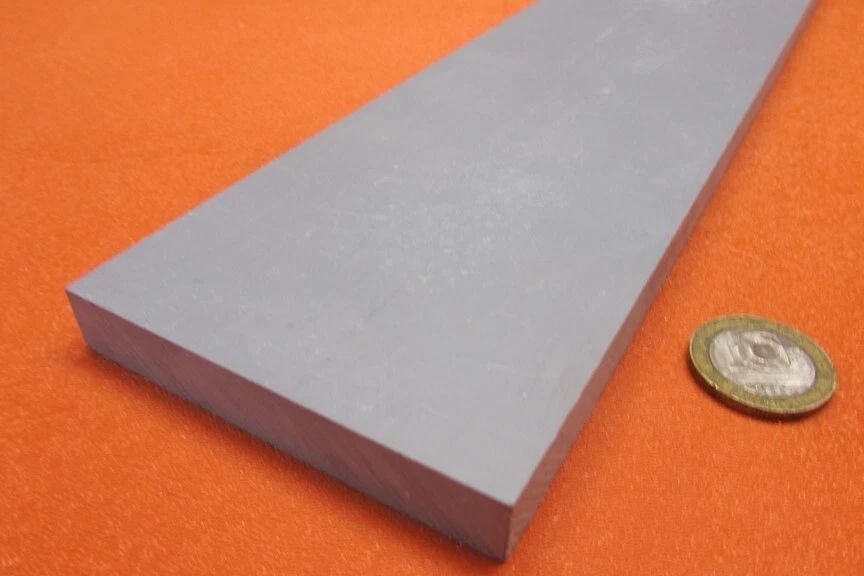 PVC Bar Grey, Type I, .500" (1/2") Thick x 3.50" Wide x 48" Length - Image 4 of 4