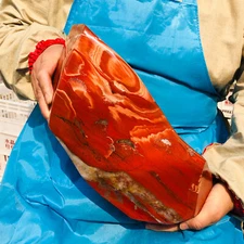 8270g Rare Natural Beautiful Red Jasper Mineral Crystal Specimen Healing 530