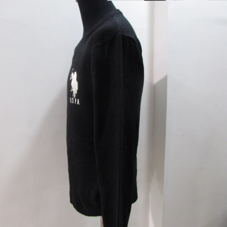 U.S. Polo Assn Men's 100% Cotton Crew Neck Jumper Chest 46/48 UK L Sku  6912 - Image 4 of 4