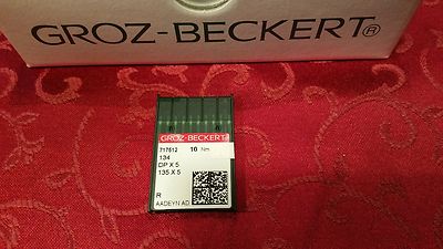 Groz-Beckert Needles135x5, 134, DPX5, 135X7 SINGER 20U, PFAFF, BROTHER  Pick SZ