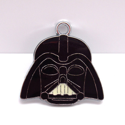 Star Wars Darth Vader Pendant Necklace Retro Style Preowned Sci-Fi Charm