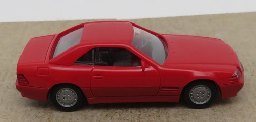 Micro Wiking Ho 1/87 Mercedes Benz 500 SL Coupe Red #14141 No Box - Picture 15 of 24