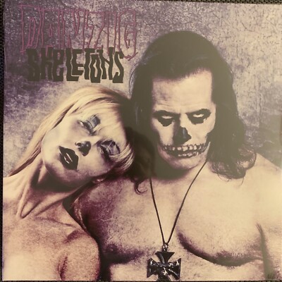 DANZIG Skeletons Silver LP Sealed 1/500 Misfits Samhain Cd DVD Doyle Original