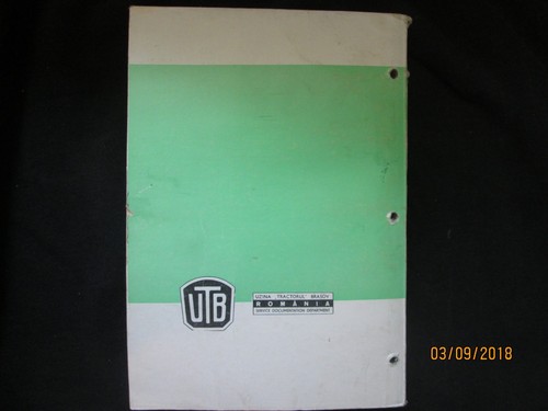 UTB UNIVERSAL TRACTOR 500 SPECIAL - 530 - 350 SPECIAL Parts Catalogue Manual OEM - Picture 6 of 6