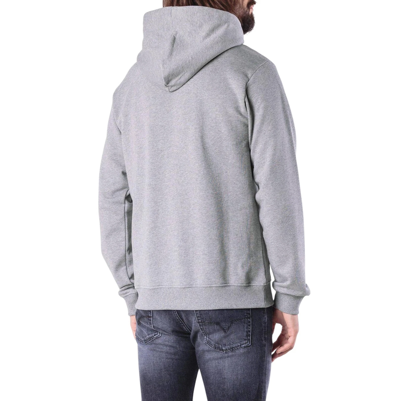 Felpa con cappuccio Kenzo Paris ricamata tigre regular fit pullover originale Jungle Kenzo