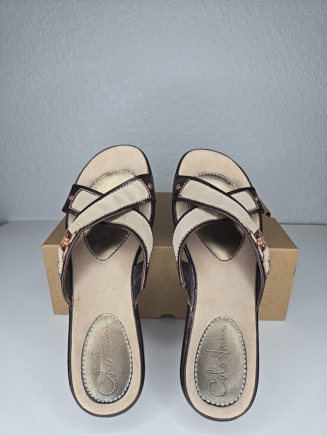 Cole Haan Women’s Sandals Platform Brown Bronze S… - image 6