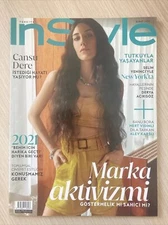 inStyle Turkey Cansu Dere February 2022 / Fast Shipping Worldwide