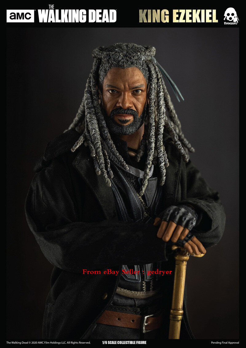 3A Threezero 3Z0090 1/6 The Walking Dead King Ezekiel Action