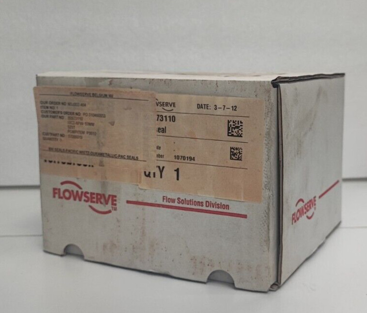 Garniture de pompe Flowserve ISC2-XPW 53mm B0073110 cartouche double 5Z5T